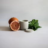 Grapefruit + Basil Concrete Candle