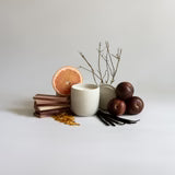 Black Currant Plum Concrete Candle
