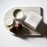 Black Currant Plum Concrete Candle