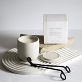 Black Currant Plum Concrete Candle