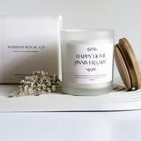 Happy Home Anniversary, Realtor Gift, Housewarming Gift, New Home, Anniversary Gifts, One Year Anniversary, Closing Gift, Realtor Branding