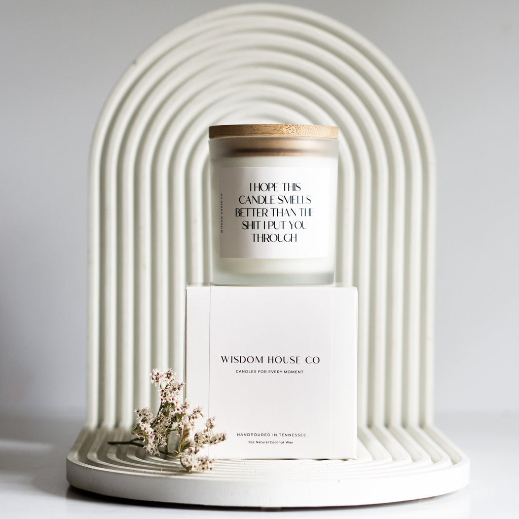 Smells Better Than the Shit I Put You Through, Mom Candle, Mothers Day Gift, Mother Gift, Gift from Son, Gift from Daughter, Mother in Law
