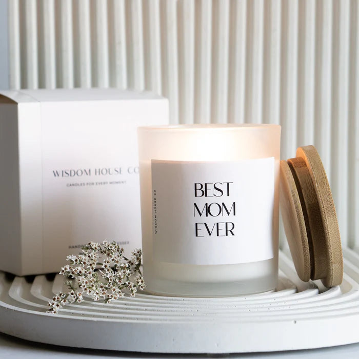 Best Mom Ever, Mothers Day Gift, Gift for Mom, Mothers Day Candle, Mom Candle, Gift from Daughter, Gift From Son, Mom Birthday Gift