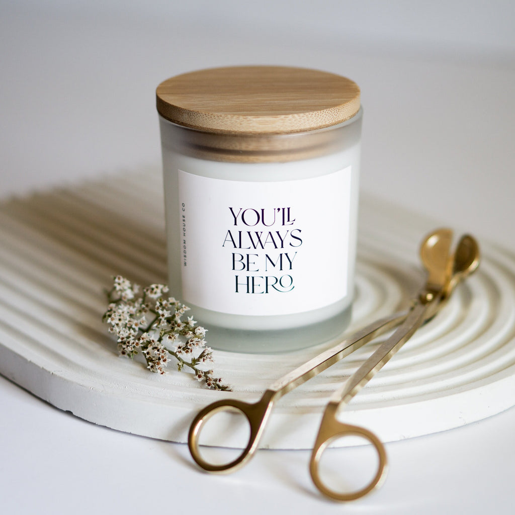 You'll Always Be My Hero, Sentimental Gift, Fathers Day Gift, Gift from Daughter, Gift from Son, Dad Gift, Stepdad Gift, Mom Gift