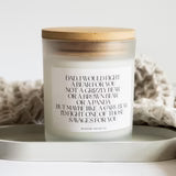Dad I Would Fight A Bear For You, Fathers Day Gift, Funny Candles, Dad Gift, Personalized Candle, Gift for Him, Fathers Day Candle