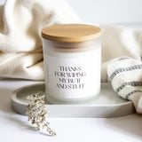 Thanks for Wiping My Butt and Stuff, Fathers Day Gift, Funny Candles, New Dad Gift, Baby Shower Gift, New Mom Gift, Gift from Son, Dad Gift