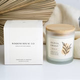 Engagement Gift, Engagement Candle, Personalized Gift, Wedding Gift, Bridal Shower Gift, Couples Gift, Custom Engagement, Gift Box