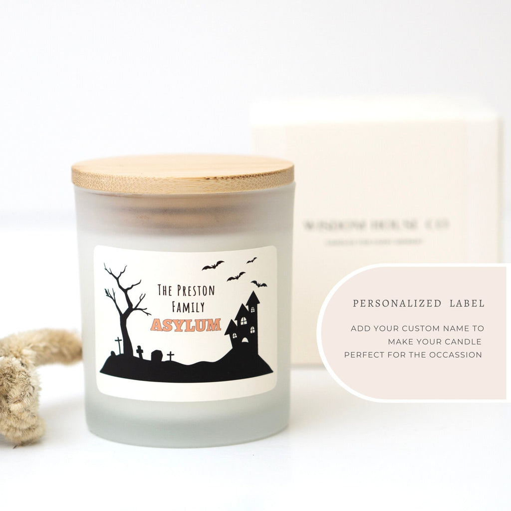 Personalized Family Halloween Candle, Halloween Gift, Personalized Candle, Halloween Decor, Funny Halloween, Halloween Gifts, Fall Candle