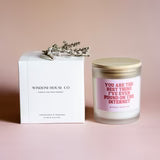 Best Thing On the Internet Candle, Boyfriend Gift Candle, Anniversary gift, Birthday Gift for him, Anniversary gift for him, Boyfriend